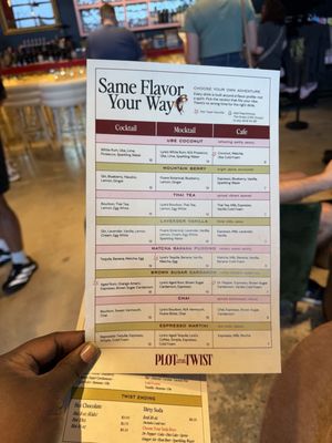 Menu photo 1 Plot Twist Charlotte, NC