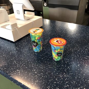 Café Meli Mellow - Drink size chart Medium and Large - Coffee & Tea Near Me - Redondo Beach, California