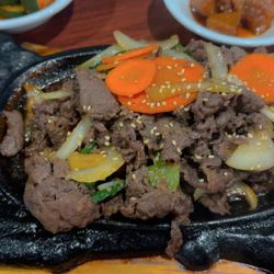 Seoul Food Korean Grill - Bulgogi and side dishes