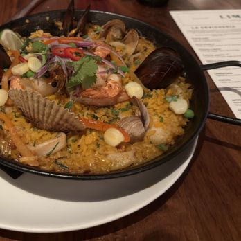 Limón - Seafood paella - Peruvian Near Me - Mountain View, California