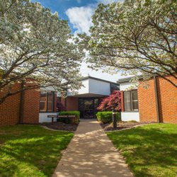 The Esquiline - The entrance to Dammert Skilled Nursing is as peaceful as it is beautiful.