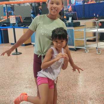 Sky Zone Trampoline Park - My kids taking a break to come refuel on some water before going back! - Trampoline Parks Near Me - Cerritos, California Sky Zone Trampoline Park - My kids taking a break to come refuel on some water before going back! - Trampoline Parks Near Me - Cerritos, California