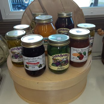 Bread Wagon - a variety of jams on display - Bakeries Near Me - Thomasville, Georgia