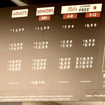 Golden Corral Buffet & Grill - Menu 2024.02 - Buffets Near Me - St George, Utah
