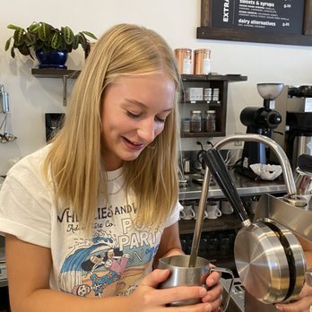 Tributary Coffee Roasters - Barista: Lily - Coffee Roasteries Near Me - Gunnison, Colorado Tributary Coffee Roasters - Barista: Lily - Coffee Roasteries Near Me - Gunnison, Colorado
