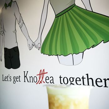Knottea Cafe House - Caramel apple green tea with boba - Coffee & Tea Near Me - Stanton, California Knottea Cafe House - Caramel apple green tea with boba - Coffee & Tea Near Me - Stanton, California