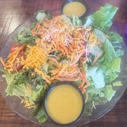 Blue Bayou Bistro - "Side salad" huge!!