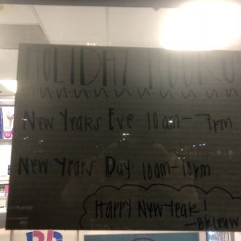 Baskin Robbins - They posted a sign stating they will be open until 10pm New Years days, they closed their doors earlier than the stated time , - Ice Cream & Frozen Yogurt Near Me - Livermore, California Baskin Robbins - They posted a sign stating they will be open until 10pm New Years days, they closed their doors earlier than the stated time , - Ice Cream & Frozen Yogurt Near Me - Livermore, California