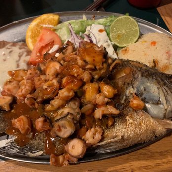 2 Coronas - Mojarra Rellena! Best I've ever eaten. Compliments to the chef! - Mexican Near Me - New Castle, Colorado 2 Coronas - Mojarra Rellena! Best I've ever eaten. Compliments to the chef! - Mexican Near Me - New Castle, Colorado