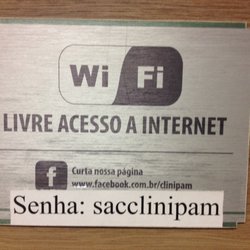 Clinipam - Aproveite o wifi e baixe o aplicativo da Clinipam, é útil :)