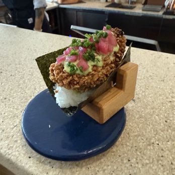 Nami Nori - Fried Oyster Temaki - Sushi Bars Near Me - New York, New York