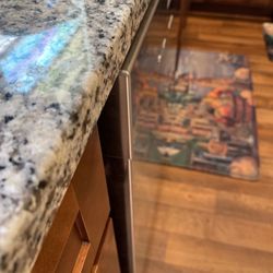 VK Appliance Repair - Design miss - dishwasher door should be recessed from the countertop and flush with cabinetry