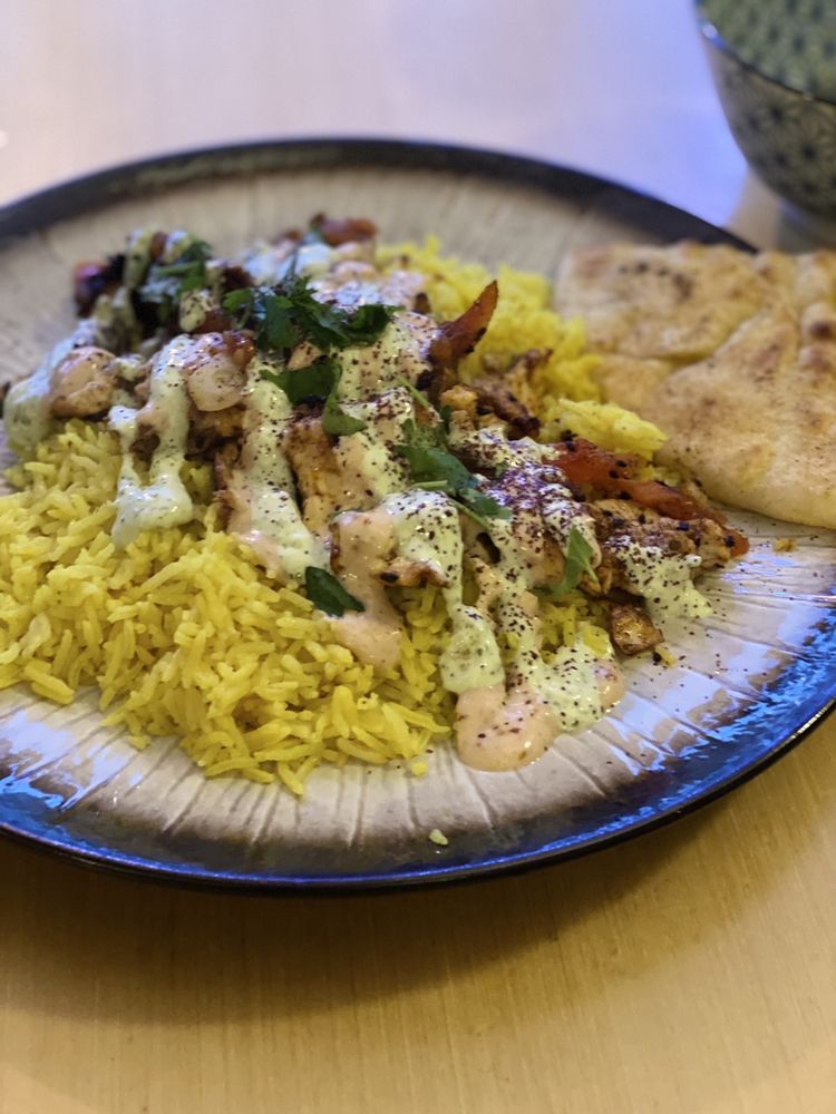 Food from Tazza Turkish and Mediterranean Grill