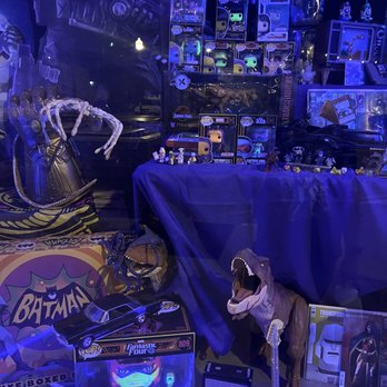 The Mystery Shop - Some of our front window display - Hobby Shops Near Me - Oxnard, California The Mystery Shop - Some of our front window display - Hobby Shops Near Me - Oxnard, California