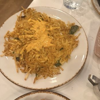 Milk & Honey Southern Inspired Kitchen - Cheesy hash - Southern Near Me - Springfield, Virginia Milk & Honey Southern Inspired Kitchen - Cheesy hash - Southern Near Me - Springfield, Virginia