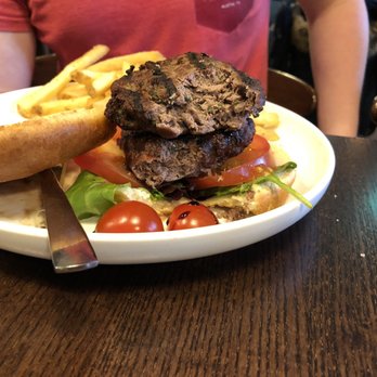 Caroy House - Super well done venison burger. - Wine Bars Near Me - Portree, HLD