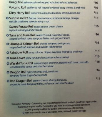 Menu photo 1 Masa Tallahassee, FL