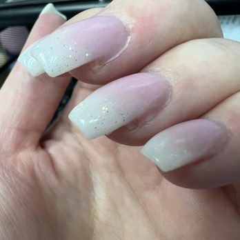 Cute Nails & Spa - Acrylics don't even cover my actual nail! - Nail Salons Near Me - Bullhead City, Arizona