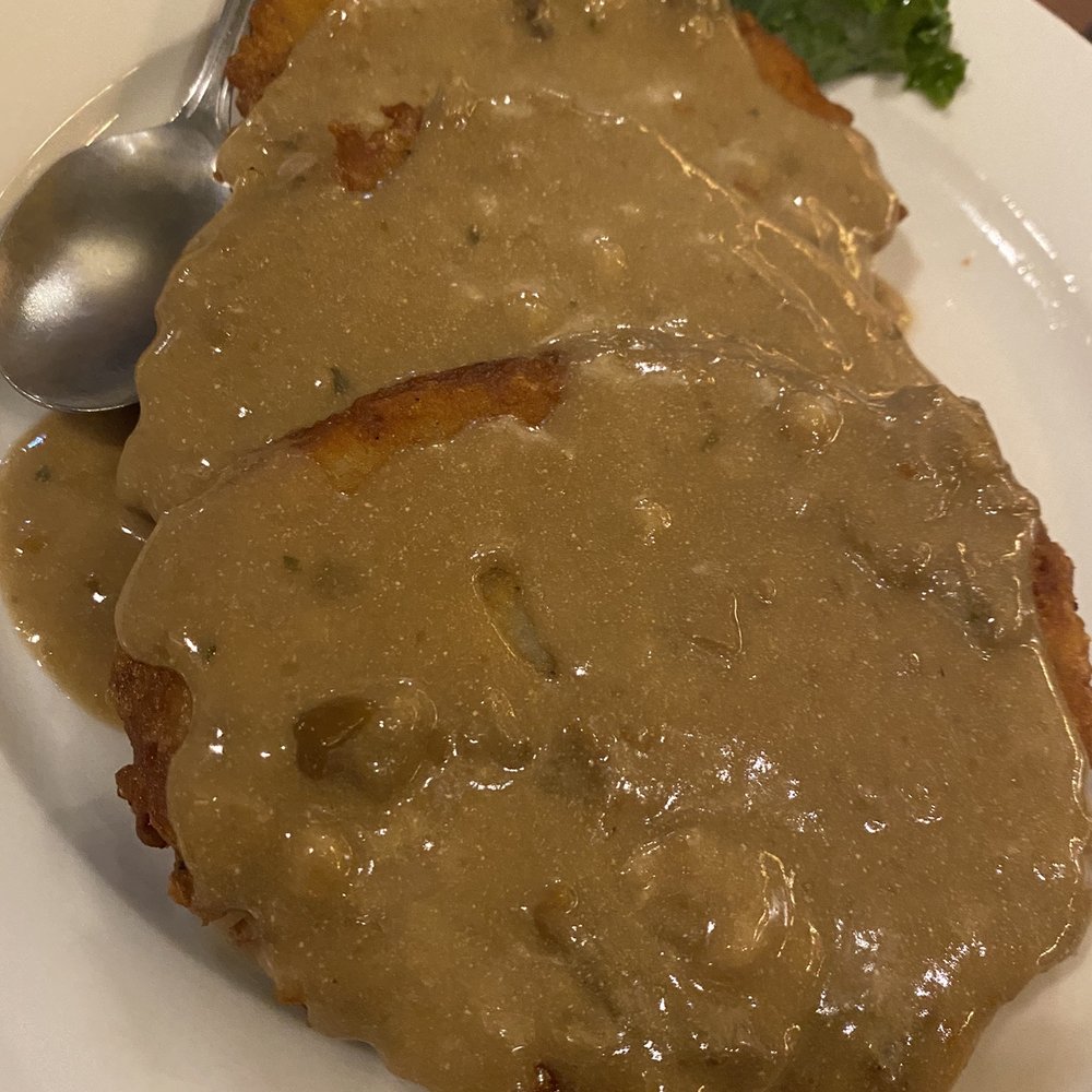 Christina's - 3 Pieces Potato Pancakes with Mushroom Sauce - Polish Near Me - Brooklyn, New York Christina's - 3 Pieces Potato Pancakes with Mushroom Sauce - Polish Near Me - Brooklyn, New York
