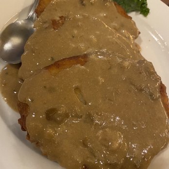 Christina's - 3 Pieces Potato Pancakes with Mushroom Sauce - Polish Near Me - Brooklyn, New York Christina's - 3 Pieces Potato Pancakes with Mushroom Sauce - Polish Near Me - Brooklyn, New York