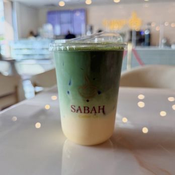 Sabah Coffee - Mango matcha (amazing!) - Coffee & Tea Near Me - Bloomington, Minnesota