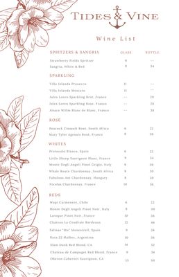 Menu photo 4 Tides & Vine Snow Hill, MD Menu photo 4 Tides & Vine Snow Hill, MD