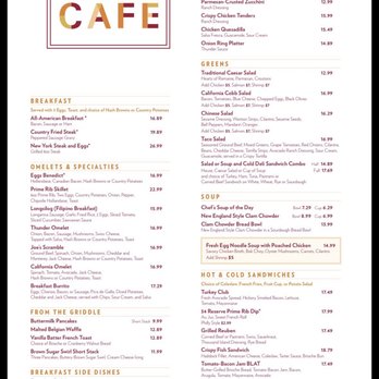 Thunder Cafe - Menu - Cafes Near Me - Lincoln, California