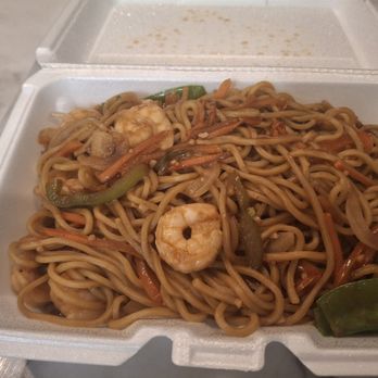 Nan King - Shrimp lo mein - Asian Fusion Near Me - Orlando, Florida