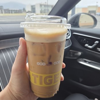Smoking Tiger Coffee Lab - Tiger Latte is $3 on Thursdays through the app. ($4 if you get the large here) - Cafes Near Me - Arcadia, California Smoking Tiger Coffee Lab - Tiger Latte is $3 on Thursdays through the app. ($4 if you get the large here) - Cafes Near Me - Arcadia, California