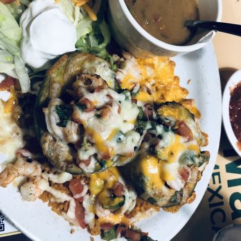 Mariachi's - Stuffed Avocado with Shrimp. - Tex-Mex Near Me - Sherman, Texas Mariachi's - Stuffed Avocado with Shrimp. - Tex-Mex Near Me - Sherman, Texas