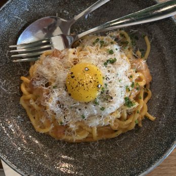 Momonoki - miso bacon carbonara 15 - Japanese Near Me - Fountain Valley, California