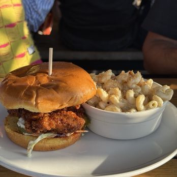 9 Mile Station - Nashville hot chicken with side of Mac and Cheese - Cocktail Bars Near Me - Atlanta, Georgia 9 Mile Station - Nashville hot chicken with side of Mac and Cheese - Cocktail Bars Near Me - Atlanta, Georgia