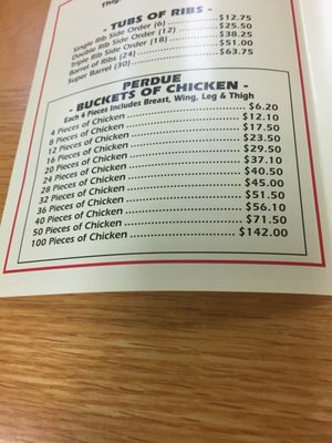 Menu photo 2 Chicken Kitchen Shrewsbury, NJ