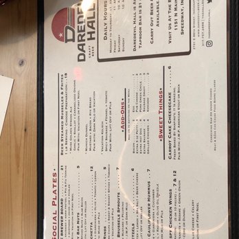 Daredevil Hall - Main menu. - Burgers Near Me - Indianapolis, Indiana Daredevil Hall - Main menu. - Burgers Near Me - Indianapolis, Indiana