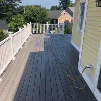 Millennium Landscape and Design - a view of a deck - Landscaping Near Me - Canton, Massachusetts Millennium Landscape and Design - a view of a deck - Landscaping Near Me - Canton, Massachusetts