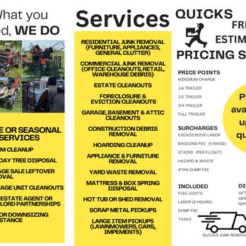 Quicks Junk Removal - Junk Removal & Hauling Near Me - West Winfield, New York Quicks Junk Removal - Junk Removal & Hauling Near Me - West Winfield, New York