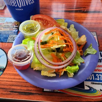 Harbor Shack - a plate of salad and a drink - Mexican Near Me - Rock Hall, Maryland Harbor Shack - a plate of salad and a drink - Mexican Near Me - Rock Hall, Maryland