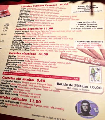 Menu photo 1 Cubana Café Paris, 75