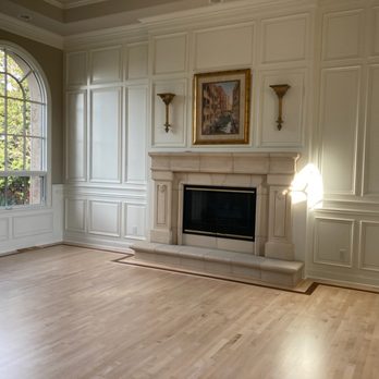 Alva Flooring - Newly refinished living room floor - Flooring Near Me