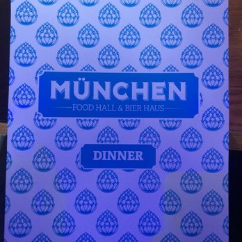 Munchen - Dinner menu - German Near Me - Wellington, WGN