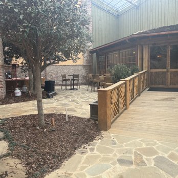 Botanic - Outside Seating and fireplace - Southern Near Me - Opelika, Alabama