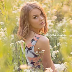 Photo shoot hair style and Airbrush makeup
