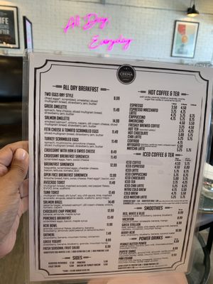 Menu photo 2 Crema Gourmet  Pinecrest, FL