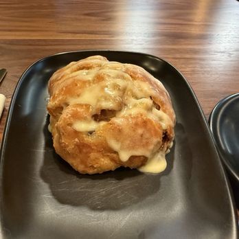 Old Soul Coffee - Cinnamon Apple (scone?) they didn't specify this was a scone (I assumed) it definitely gave more of a cake texture. - Coffee & Tea Near Me - Manalapan Township, New Jersey