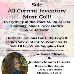 Jordan's Closets - We are having a sale.