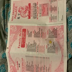 Dragon Palace - Menu