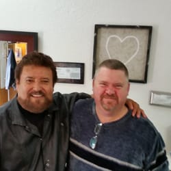 Beauty Spot - Javier's client Tom sporting an awesome cut and shave
