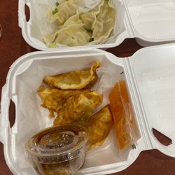 Fuji Hibachi Express  - Steamed and fried gyozas