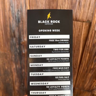 Menu photo 8 Black Rock Coffee Bar Hutto, TX