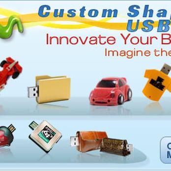 iPromo - Custom Shape USB Drives - Advertising Near Me - Chicago, Illinois